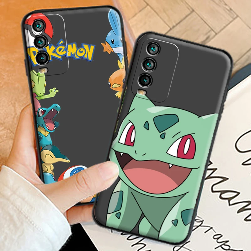 

Pikachu Pokemon Phone Cases For Xiaomi Redmi 9AT 9 9T 9A 9C Redmi Note 9 9 Pro 9S 9 Pro 5G Coque Funda Carcasa