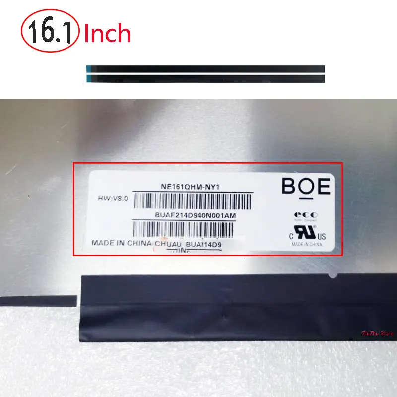 16 1-дюймовый 165 Гц ЖК-экран для ноутбука NE161QHM NY1 NE161QHM-NY1 Матричная панель дисплея QHD