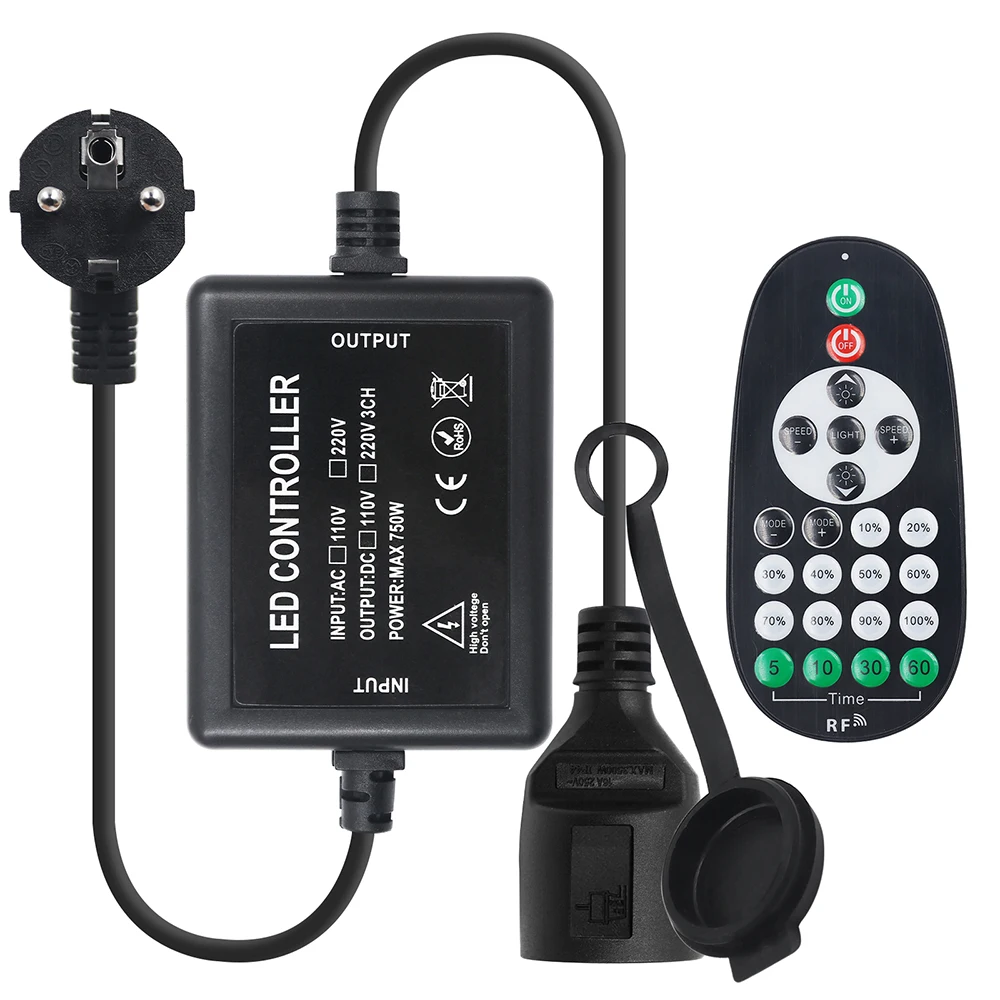 XUNATA Диммер для светодиодных лент 750 Вт