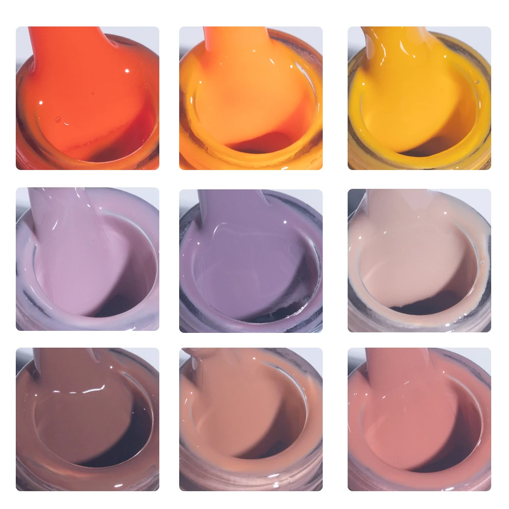 Осенний Гель-лак KODIES для ногтей оранжевого и коричневого цвета Хэллоуина 15 мл