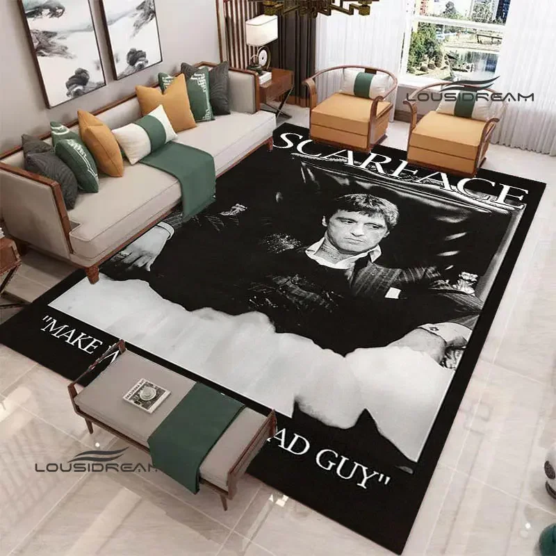 Ковры LOUSIDREAM с принтом Scarface