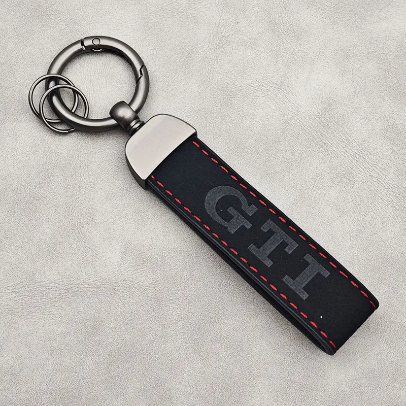 

Кожаный Автомобильный Брелок GTI Для Volkswagen VW Golf 4 5 6 7 8 MK4 MK5 MK6 MK7 MK8 Для Мужчин И Женщин