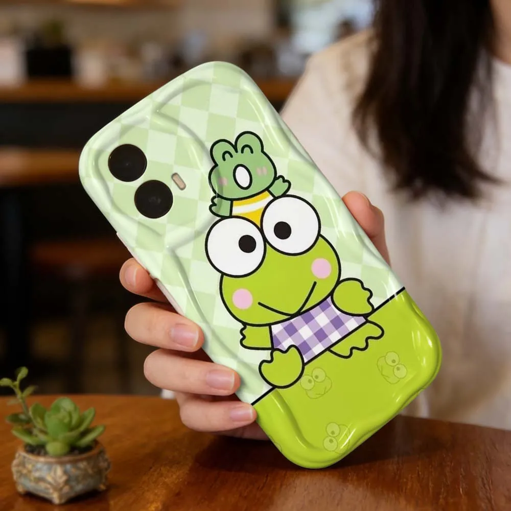 Модный чехол Cat Fashion Keroppi для Motorola G85 G84 G82 G75 G52 G45 G35 G34 G24 G15 G14 G04 E22i E15 Edge 50 (art.: 3920db25951d4) - 3920db25951d4