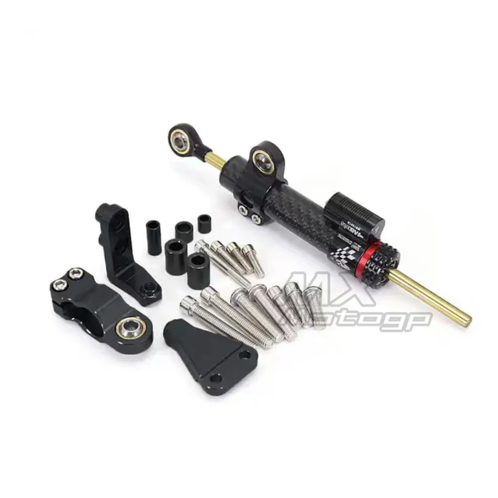 

Motorcycle Steering Damper Stabilizer Set Adjustable For Aprilia Tuono 660 RS660 2021-2023