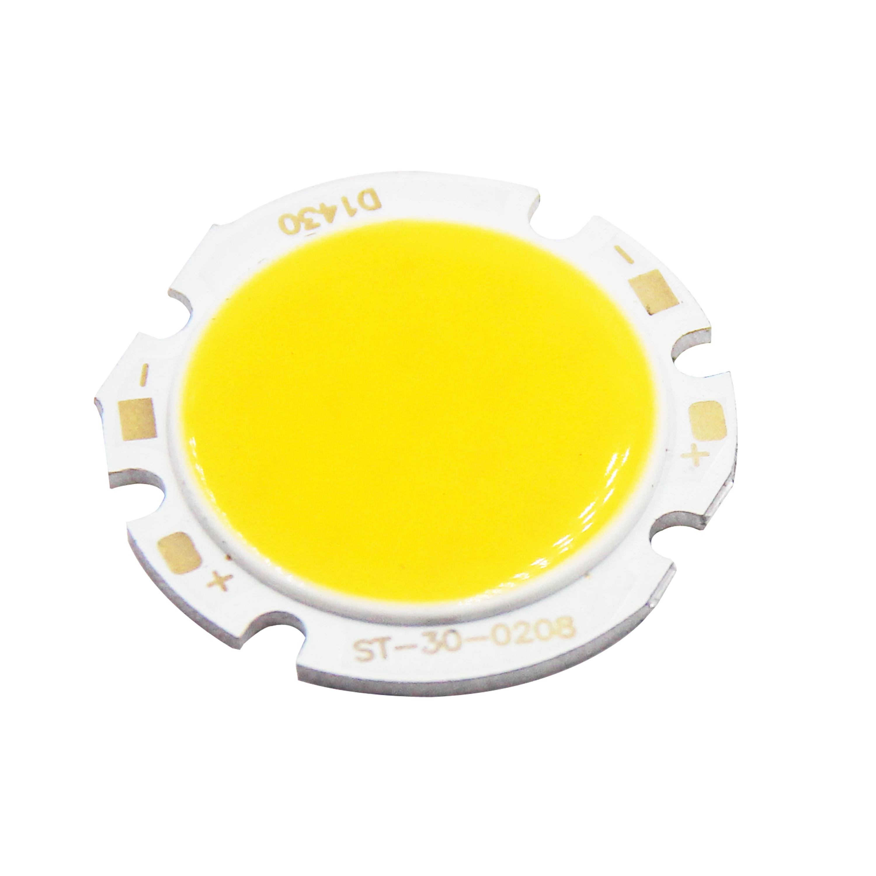 Светодиодный 6V Dc Новый 30mm Круглый 3W COB светильник источник 3000 mA Теплый белый K Ra80