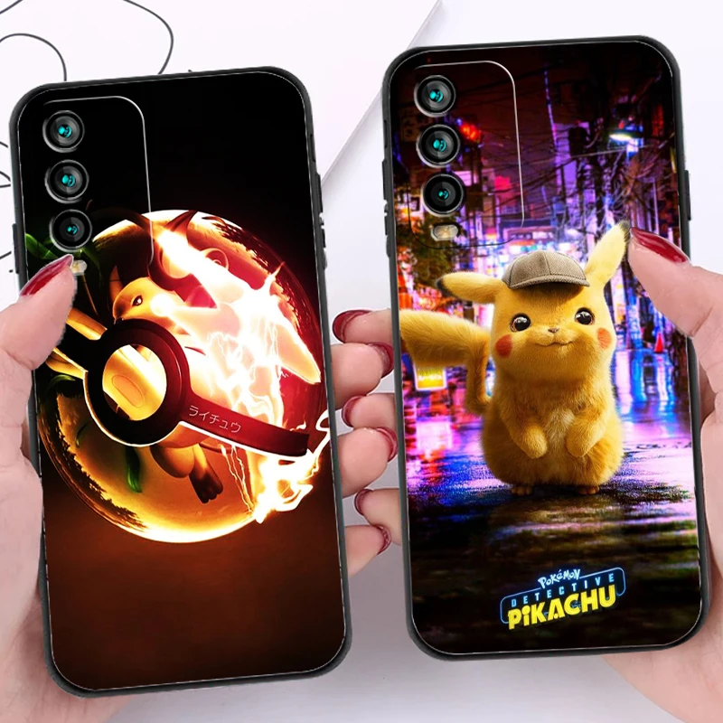 

Pokémon Pikachu Phone Cases For Xiaomi Redmi 9AT 9 9T 9A 9C Redmi Note 9 9 Pro 9S 9 Pro 5G Cases Carcasa Funda Back Cover
