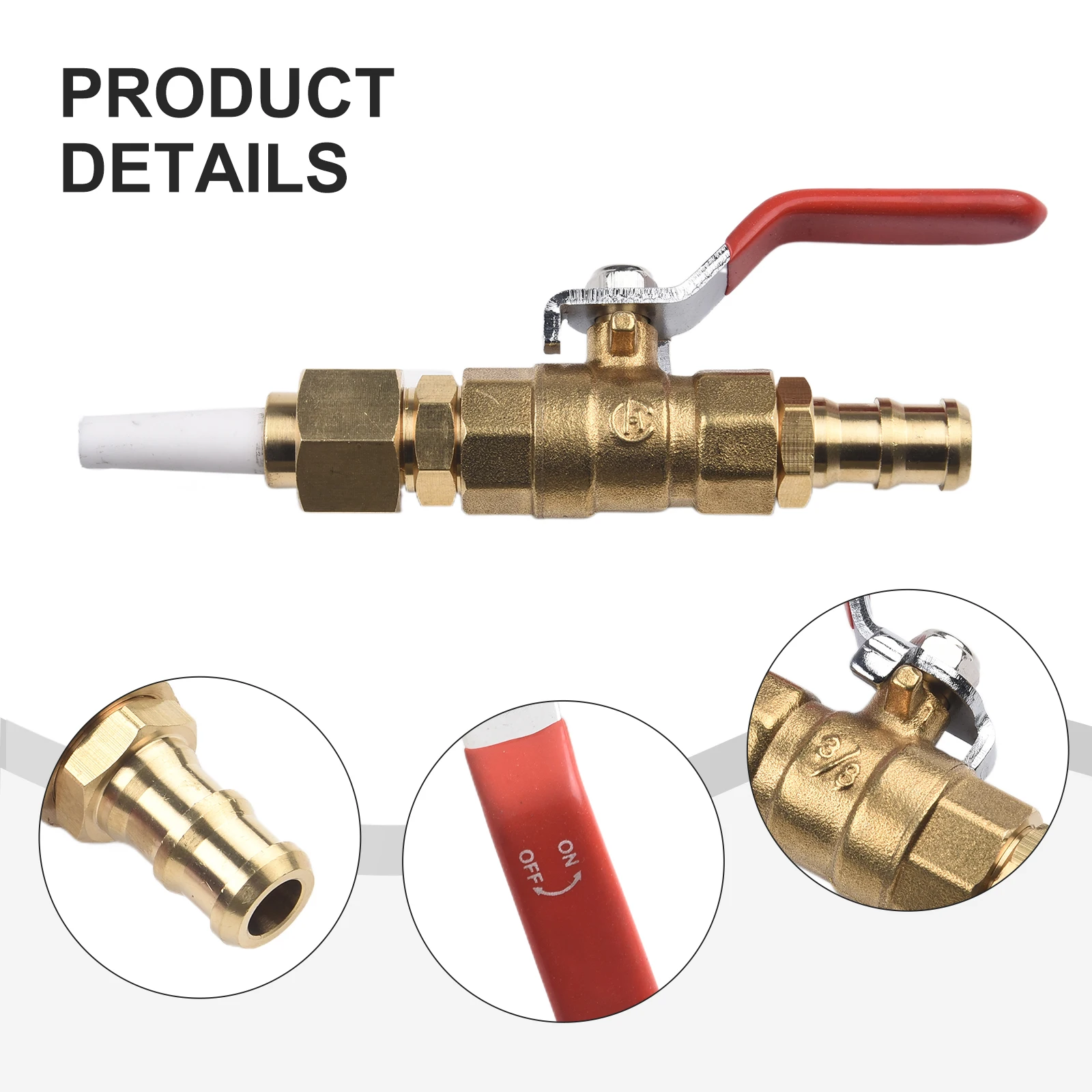 Пескоструйный инструмент Тип клапана с латунным шаровым клапаном Сопло для