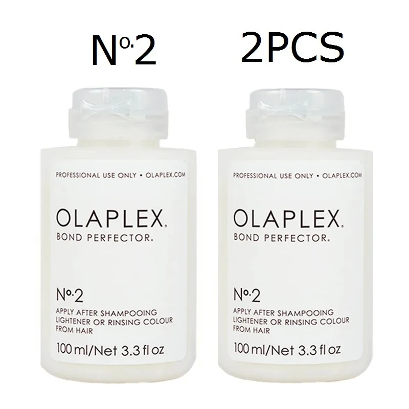 

2Pcs 100ml No.2 Olaplex Bond Perfector Apply After Shampooing And Lightener Conditioner Shampoo Hair Treatment No.1/2/3/4/5/6/7