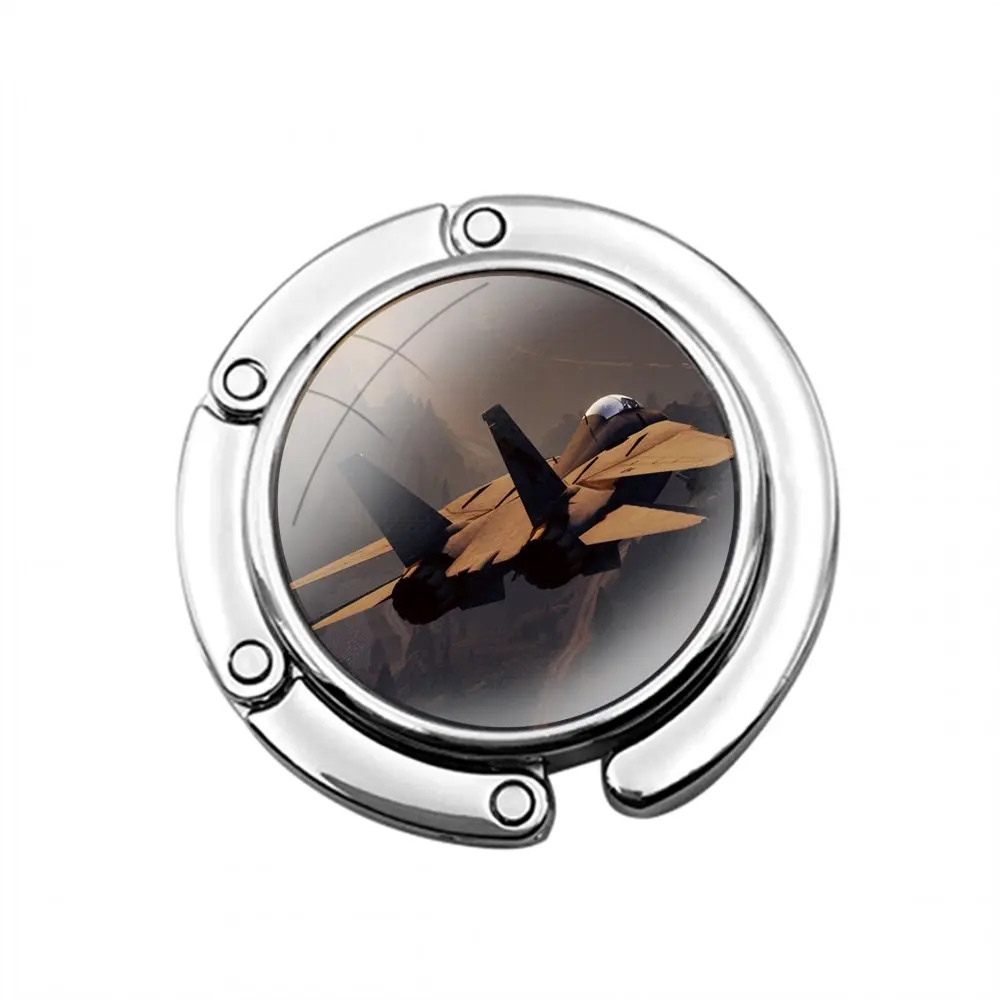 Складной крючок для кошелька в стиле милитари хранения женской настольной сумки