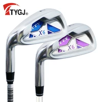 ttygj golf club left hand use male 37 inch female 36 inch beginner practice club no 7 carbon rod hard and durable training use