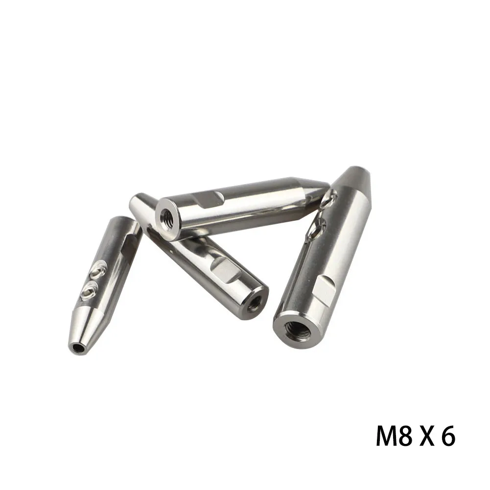 

Hose Connection Wire Rope Connector Armless Eye Terminal DIY M5*3/M8*6