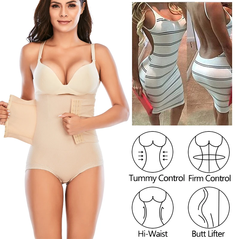 

SURE YOU LIKE Women Seamless High Waist Tummy Control Shaper Underwear Butt Lifter Slimming Shapewear Sexy Body Shaper Pants
