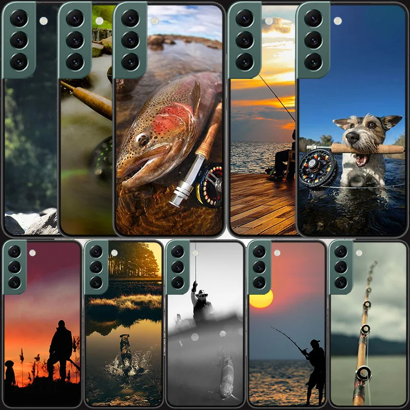 

Hunter Man Рыбалка собака телефон для Samsung Galaxy A51 A71 5G A10S A20E A20S A30 A40 A50 A70 A50S A70S A21S A31 A41 A01 A11 A90 Cas