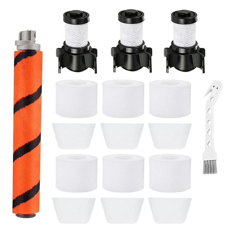 

Brush Roll Foam Felt Filter HEPA Filter For Shark Ionflex Duoclean IF100 IF200 IF201 IF202 Vacuum Cleaner Accessories