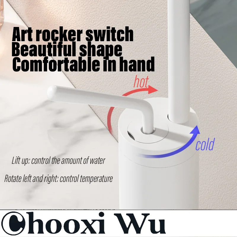 Вращающийся смеситель для душа CHOO XIU горячей и холодной воды ванной комнаты
