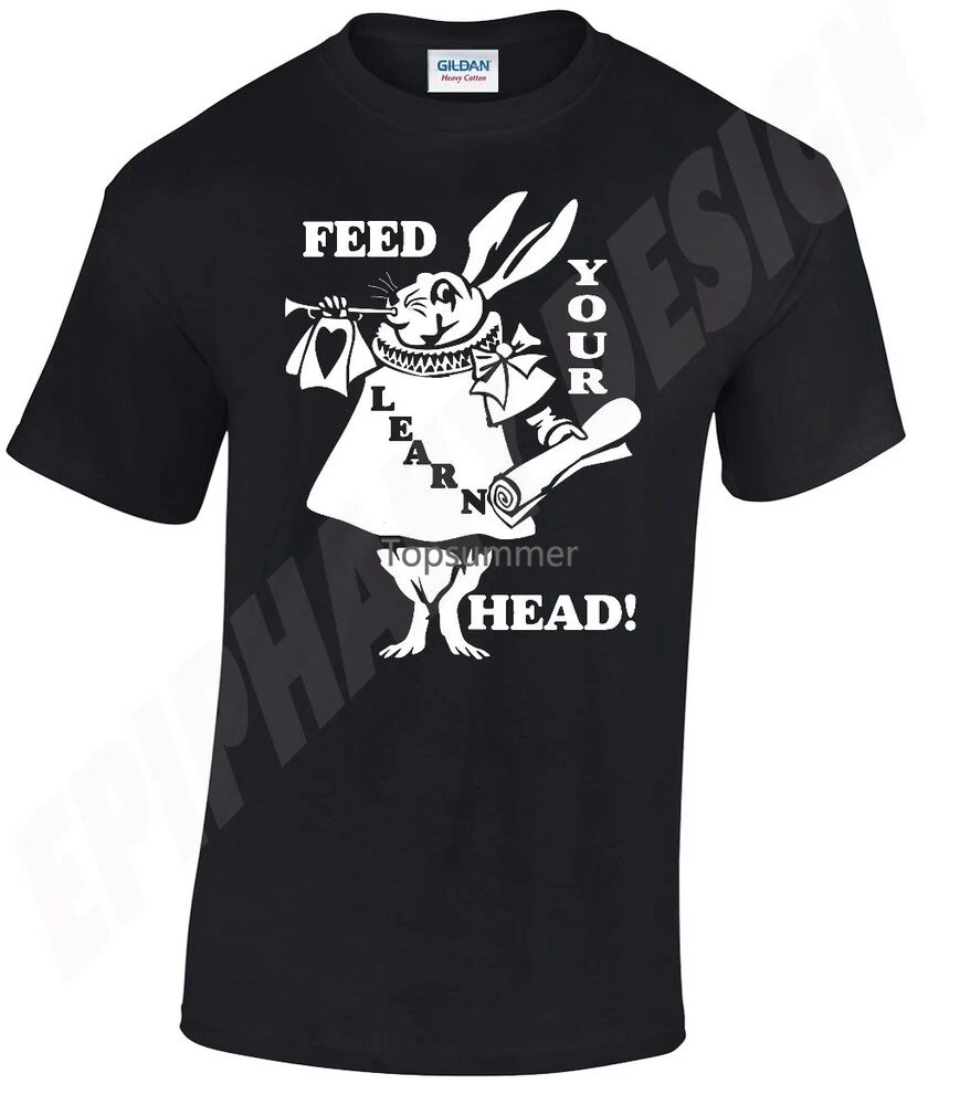 

Jefferson Airplane Inspired T-Shirt Education Alice In Wonderland 3Xl 4Xl 5Xl