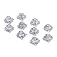10pcs ts f007 77 metal steel ball reset switch dip type 4 pin tactile switch reset switch light contact switch