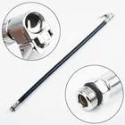 1 шт. шланг для автомобиля, резиновый и сплав, манометр для автомобильных грузовиков, шланг для накачки шин, аксессуары для пистолета