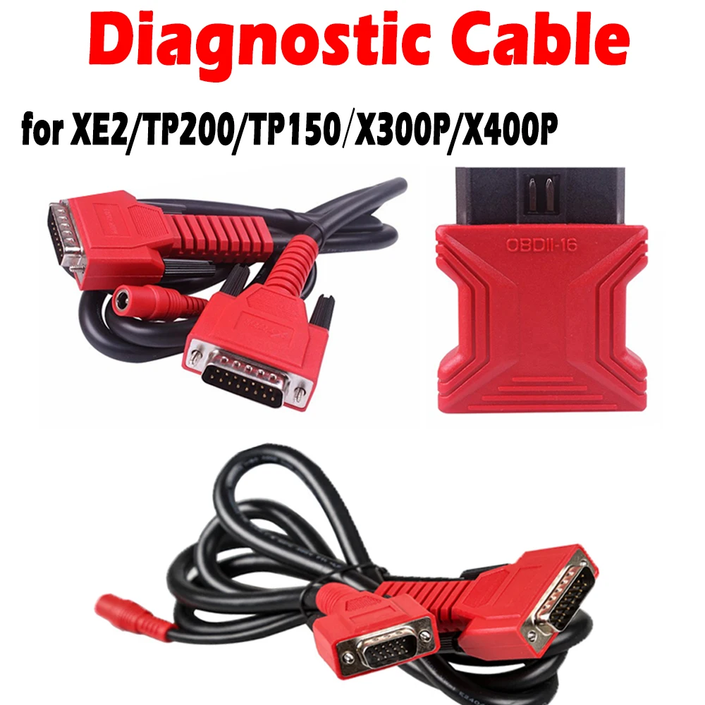 Фото Адаптер XTOOL OBD2 X100 Pro i80, основной USB-кабель 15/16-контактный, для диагностических устройств X100 Pad2, PAD3, D7, D8, A80PRO, IP819 №2