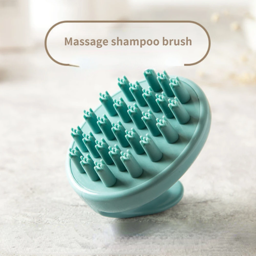 

Dual-use Silica Gel Shampoo Brush Scalp Massage Comb Multi-function Hair Comb Bath Brush Deep Clean SPA Hair Accessories