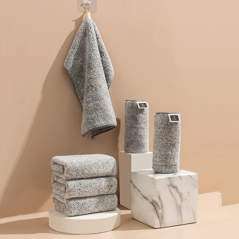 

Новинка, тряпки для чистки, хорошо впитывающие, быстро сохнущие, без запаха, полотенца из бамбукового угля, салфетка для чистки