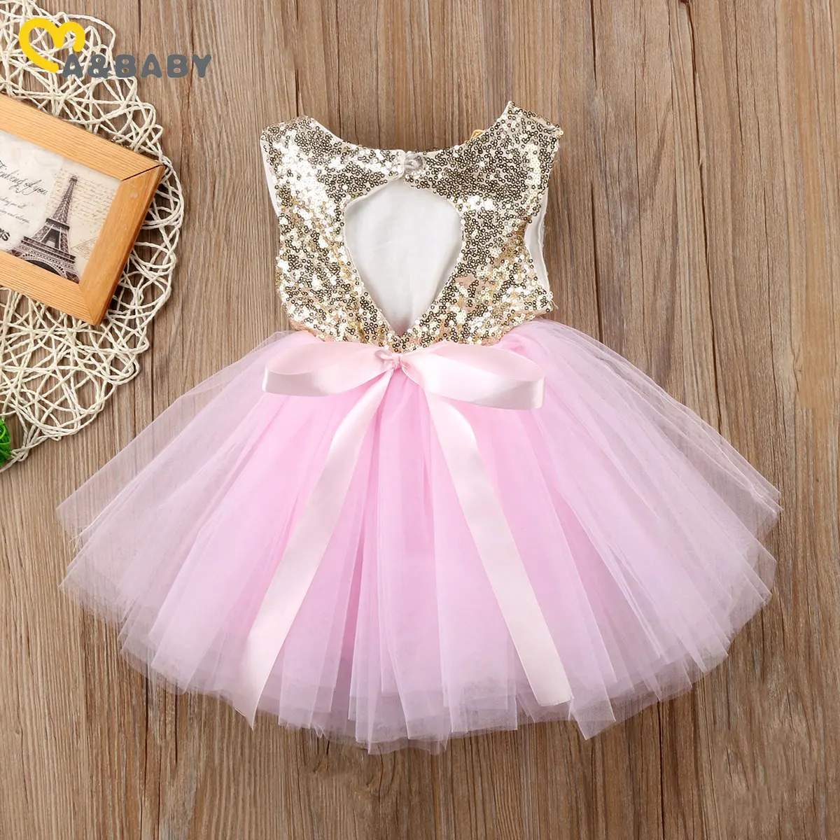 

Newborn Infant Girl Dress Princess Kids Baby Dress For Girls Fancy Wedding Dress Sequins Party Birthday Baptism Dress For Girl