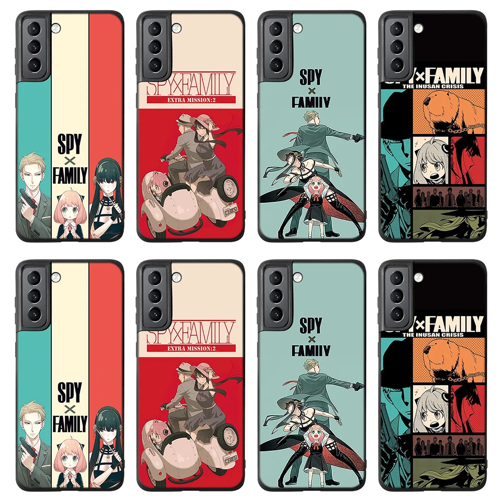 

Spy X Family Anime Case for Samsung Galaxy S22 S7 Edge S10e S22Ultra S10 Plus S9 Note 9 8 20 10Lite S20 S8 S20FE S21 Fundas