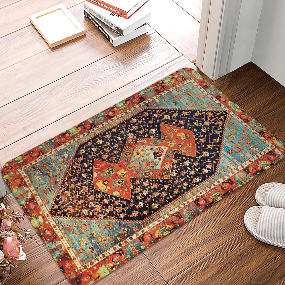 

Богемные стильные коврики, входные и уличные коврики, Нескользящие Коврики для ног в ванную, кухню, спальню, прихожую, Длинные коврики, коврик для входной двери