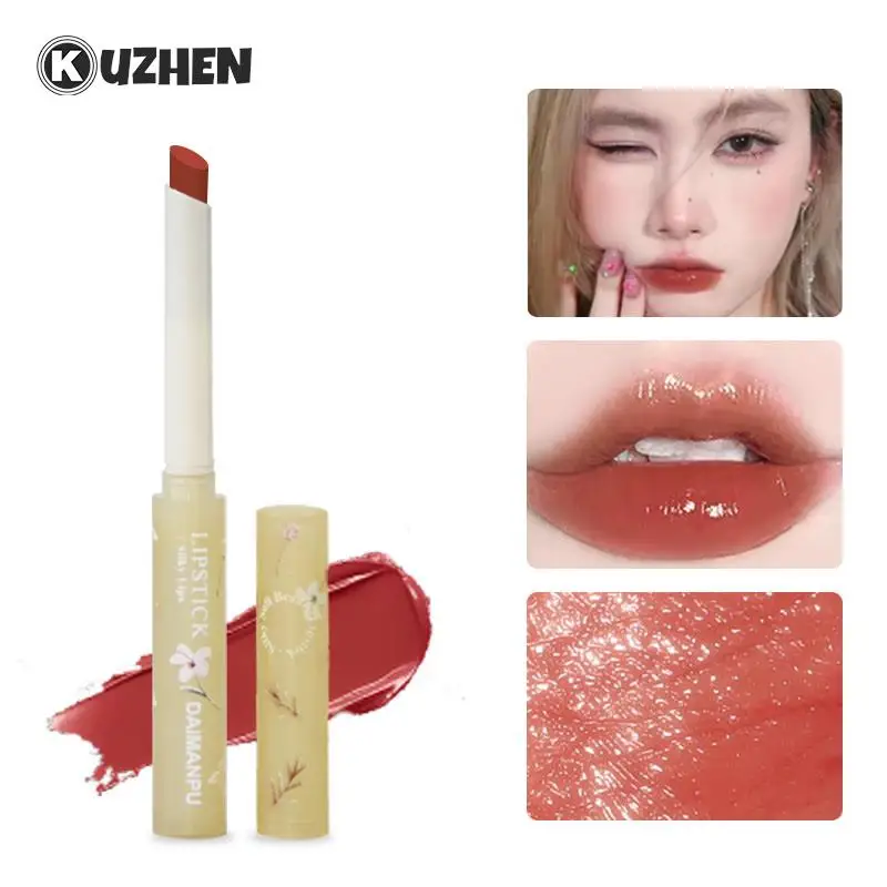 Waterproof Water Light Lip Glaze Transparent Lip Tint Non-stick Cup Makeup