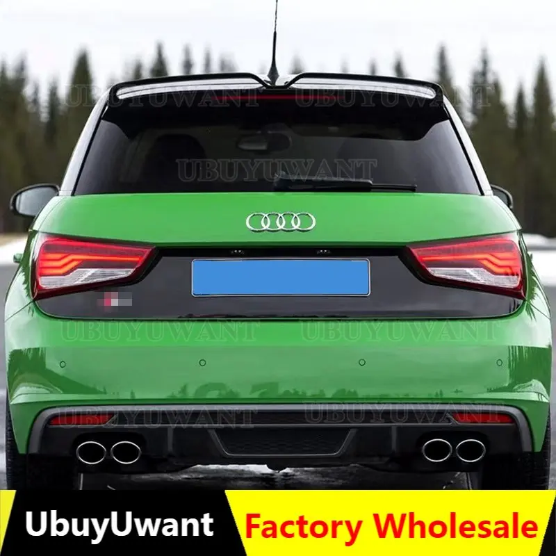 

UBUYUWANT для Audi A1 R18 задний спойлер на крышу 2010-2014, высококачественный задний спойлер из углеродного волокна, крыло багажника, крышка багажника