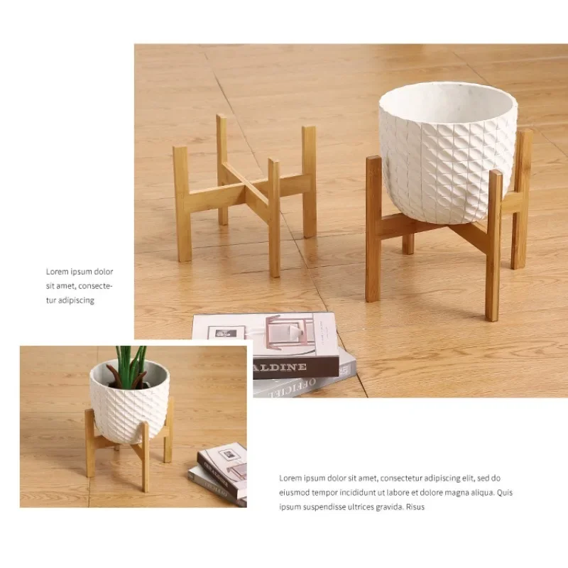 Деревянная Подставка Для Цветочного Горшка В Современном Стиле 10/12 Дюймов Поднос