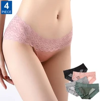 lingerie sexy seducive 4 pcs sexy lingerie women panties lace underwear french ladies seamless knickers underpant briefs mlxl