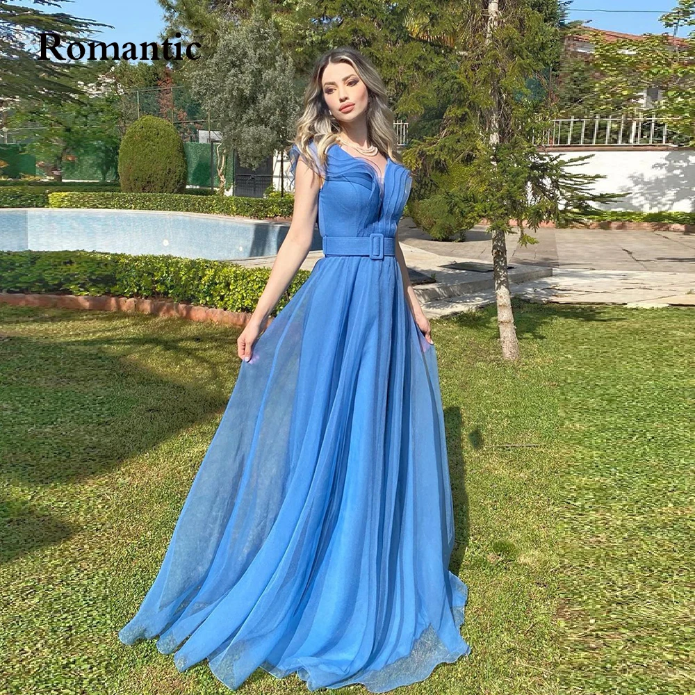 

Романтичное черное сексуальное вечернее платье с длинным рукавом и V-образным вырезом, кружевное официальное платье с цветочной аппликацией, вечерние платья с высоким разрезом для выпускного вечера