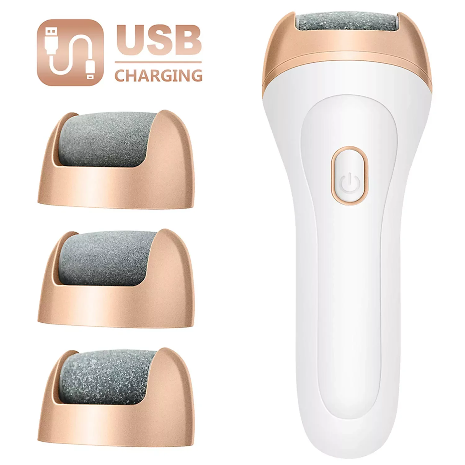 

NEW2023 Portable Electronic Foot File Foot Callus Remover,Portable Electronic Foot File Pedicure Tools USB Rechargeable Foot Ca