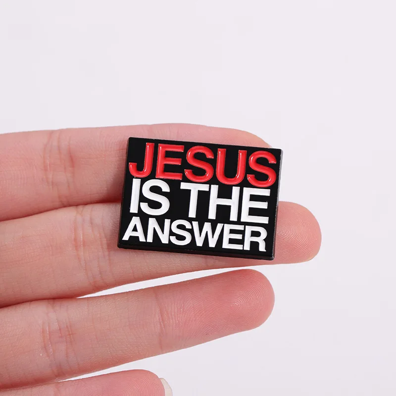 Эмалированные булавки с Иисусом рыбой в стиле христианства металлический значок