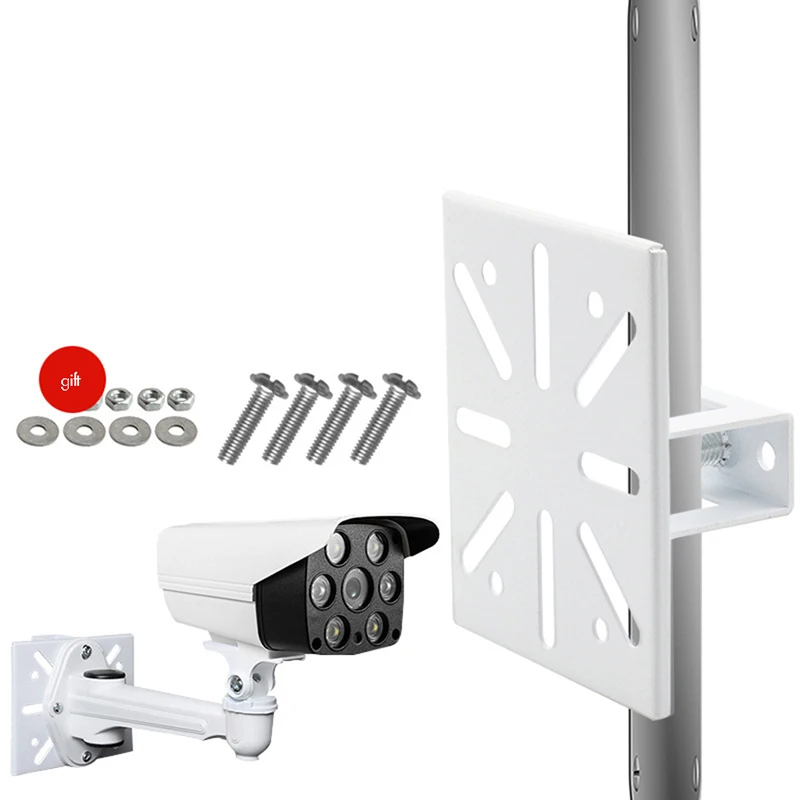 Универсальный вертикальный полюсный адаптер с креплением винтами Настенный