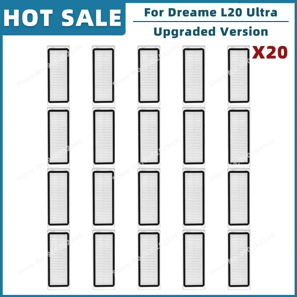 

Сменные детали для Dreame Bot L20 Ultra / L30 Ultra, Аксессуары для швабры, пылесборника, основная щетка, Hepa фильтр