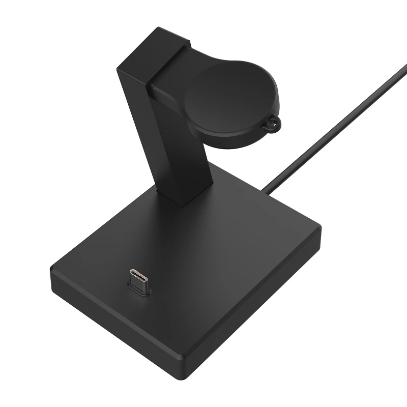

Detachable USB Charger Dock Compatible with Watch 4 Classic Watch 3 Smartwatch Earphone Charging Stand Holder L21B
