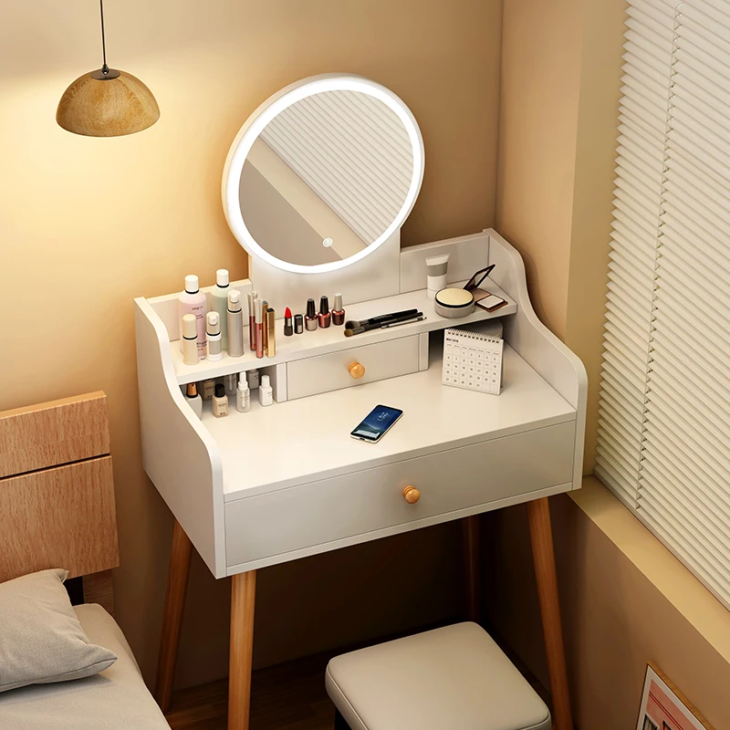 Мобильный столик для макияжа комоды изголовья туалетный комнаты Miroir набор