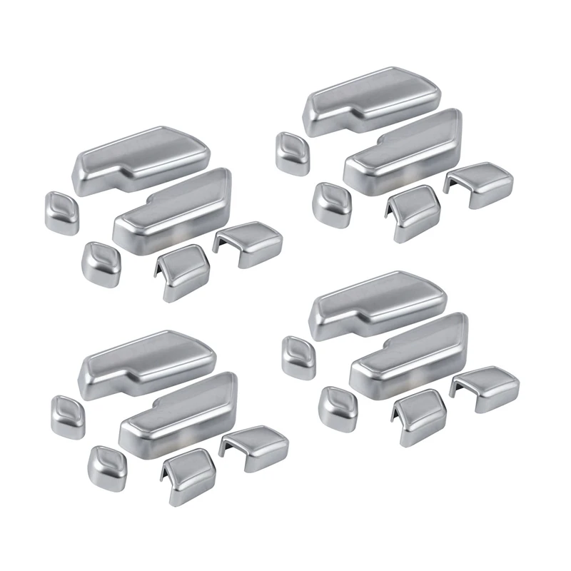 

24Pcs Chrome Car Door Seat Adjust Buttons Switch For Mercedes-Benz E Class W204 W205 W212 W218 X204 X166 C E GLK GL ML