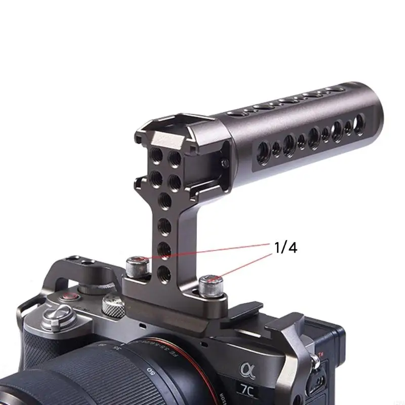Верхняя ручка LTY с холодным башмаком для DSLR-камеры 1/4 дюйма 3/8 сыра клетка