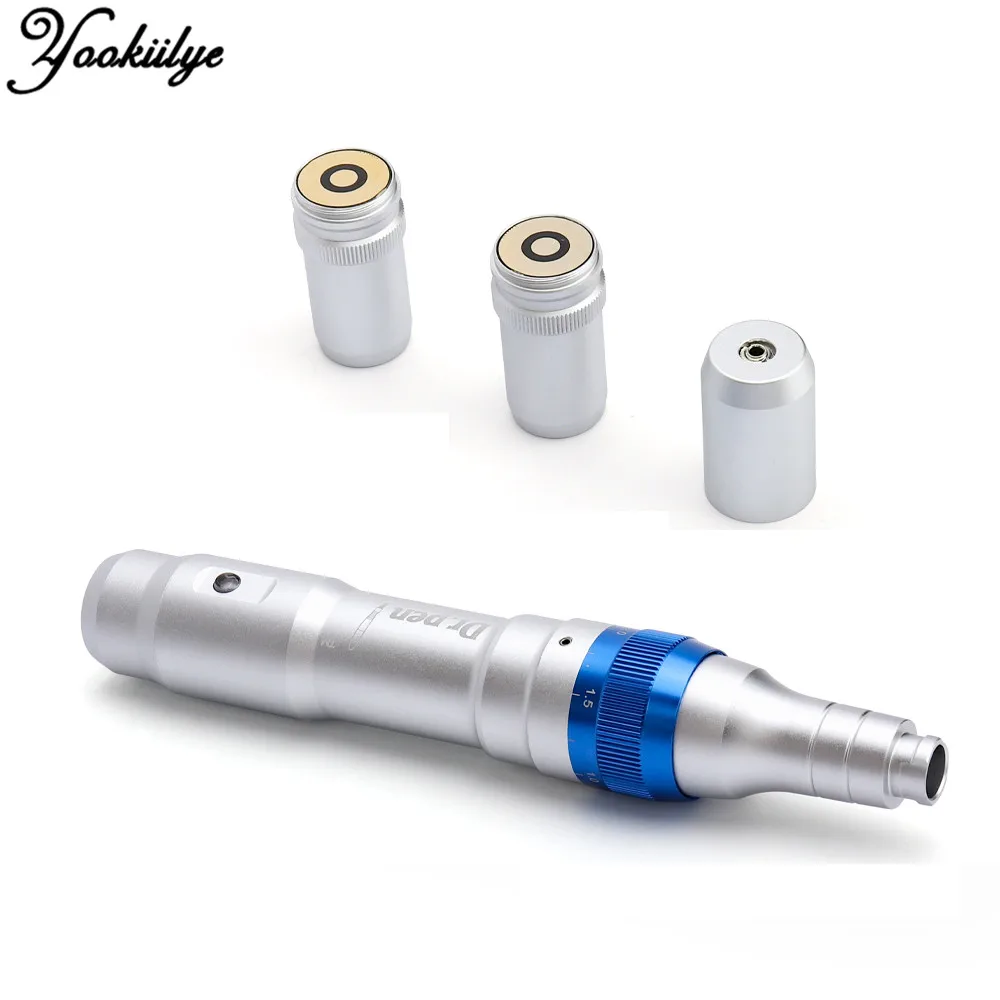 

Dr pen A6 электрическая Дерма Ручка микро иглы роликовые иглы Усадочные поры морщинки удаление бровей подводка для глаз губ Уход за лицом инстр...