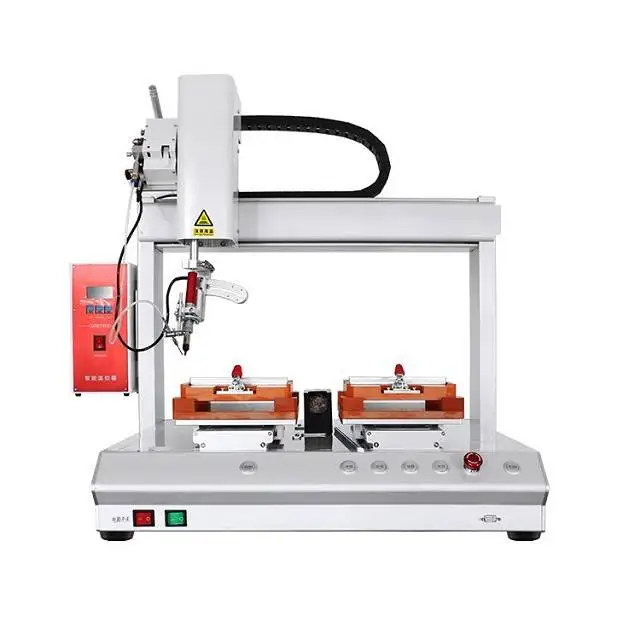 

Паяльный робот с рабочим столом для 5-осевого с камерой, компьютер для завода и автоматический