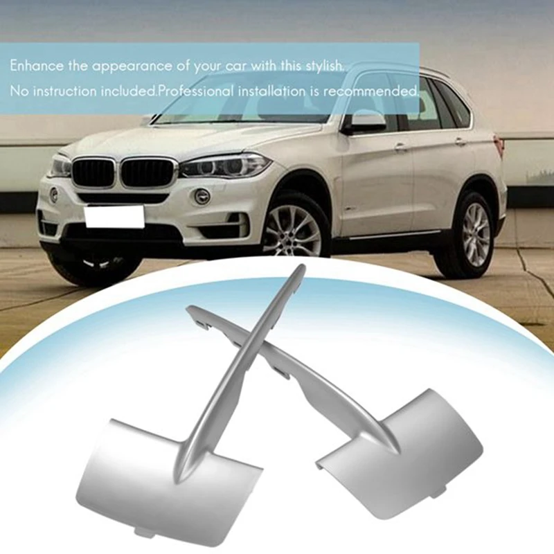 Хромированная передняя правая решетка бампера 51117303114 для BMW X5 F15 35I 35Ix 35Dx 40Ex 2014 2015