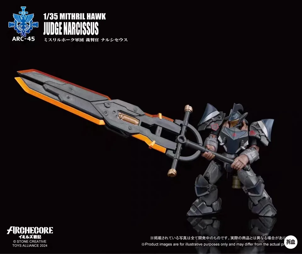 Фото 【H6CM】Toys Alliance ARCHECORE ARC-45 MITHRIL HAWK JUDGE NARCISSUS 1/35 Фигурка №5