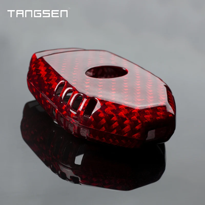 Чехол для ключей от автомобиля из углеродного волокна чехол Subaru Imprezza Outback Legacy