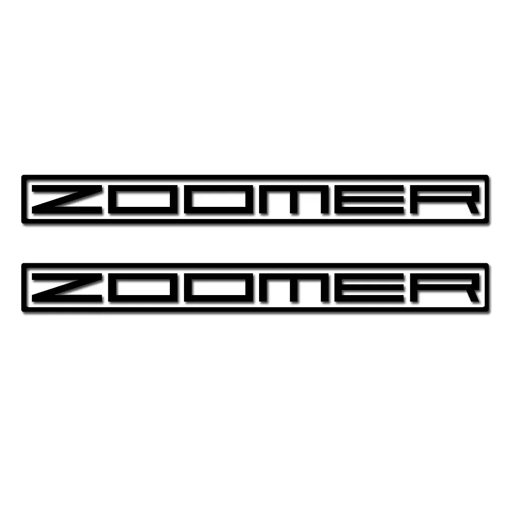 

2x для Honda Zoomer с логотипом скутера, виниловая наклейка, наклейки на окно автомобиля, бампер