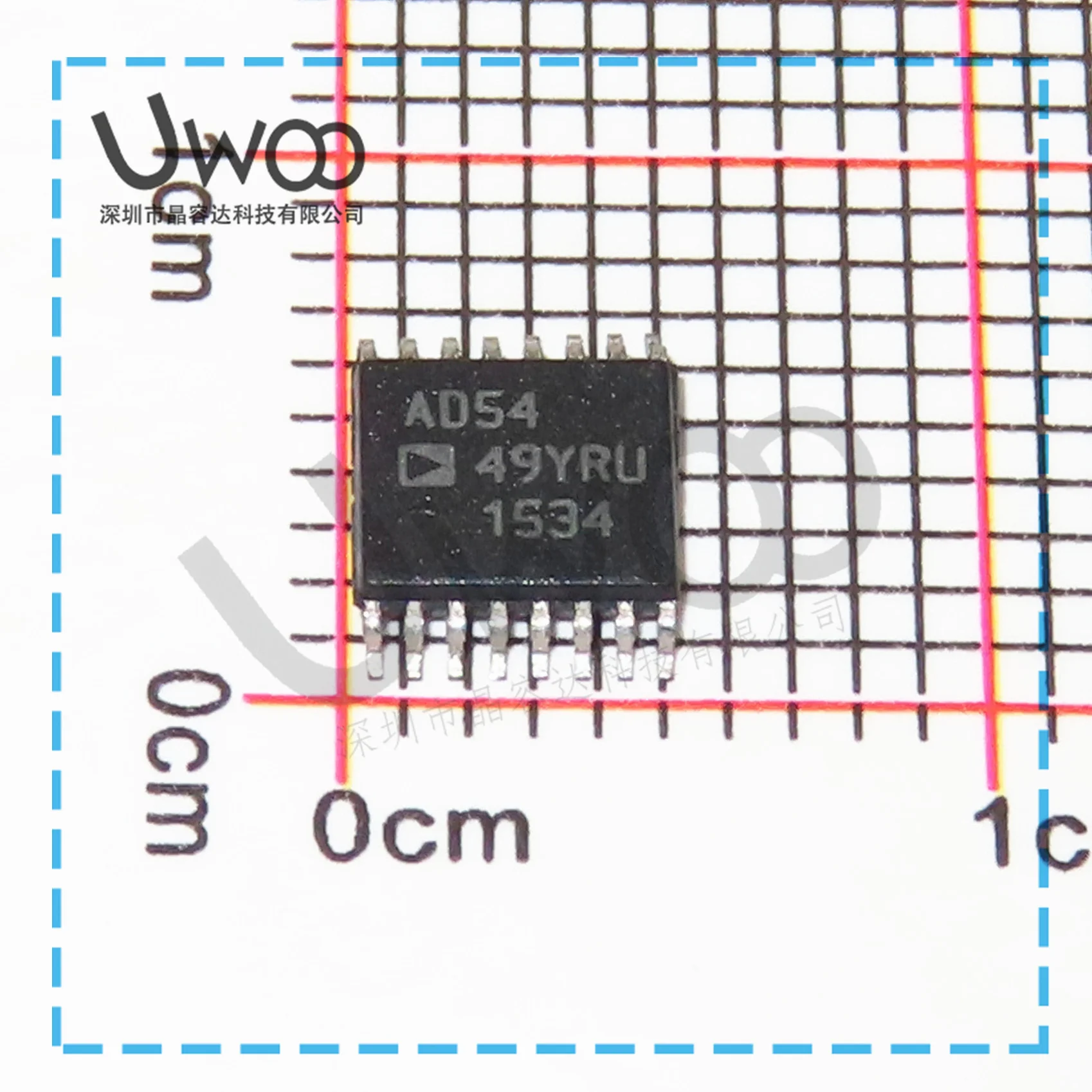 

100% оригинальный новый AD5449YRUZ AD5449 TSSOP-16 DAC AD5504BRUZ MSOP-10