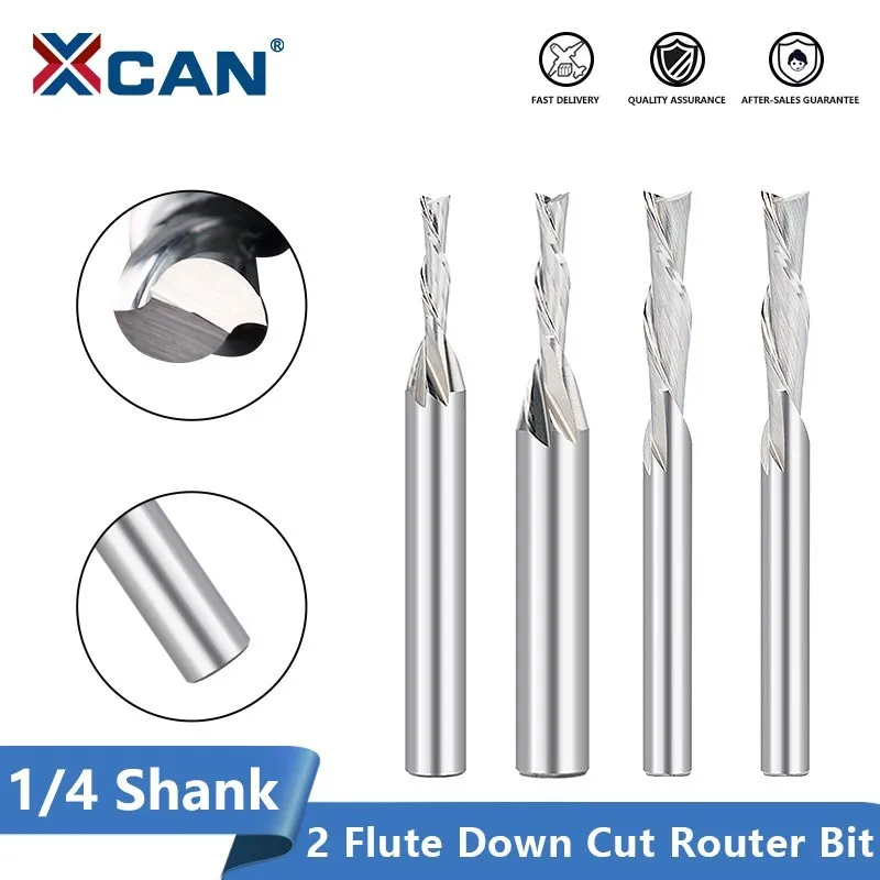 

Концевая фреза XCAN, твердосплавная фреза 1/4 дюйма