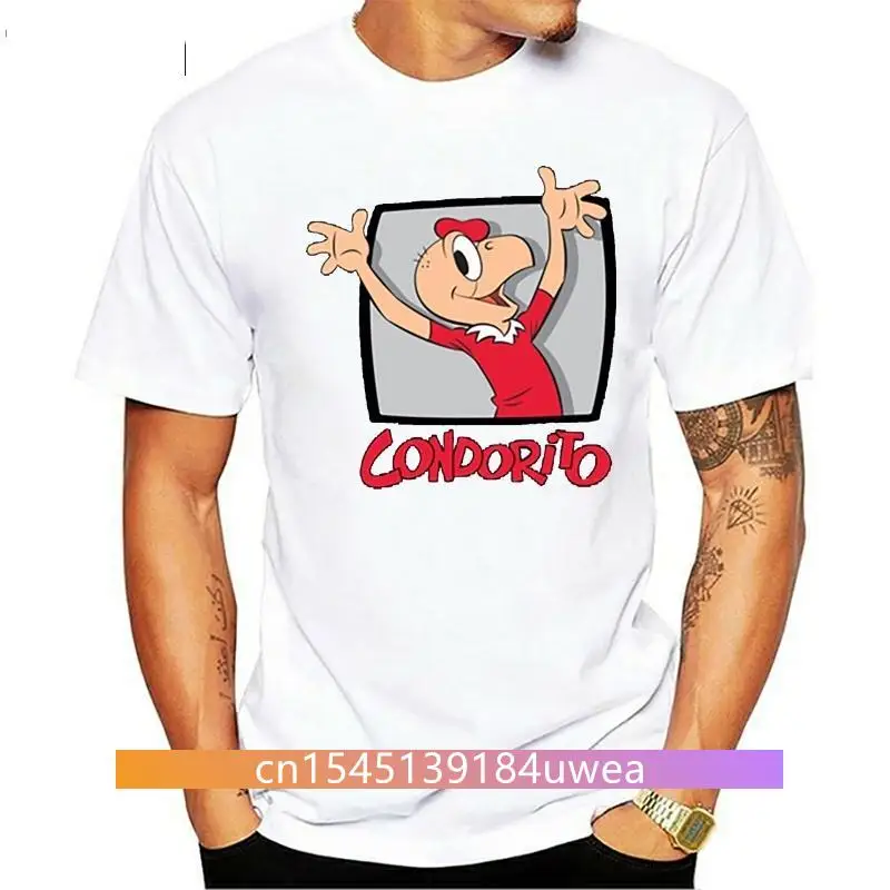 Customize Casual Condorito T-Shirt Man 100% Cotton Clothes Fitness Men And Women Tshirts 2020 Short-Sleeve Hiphop Tops
